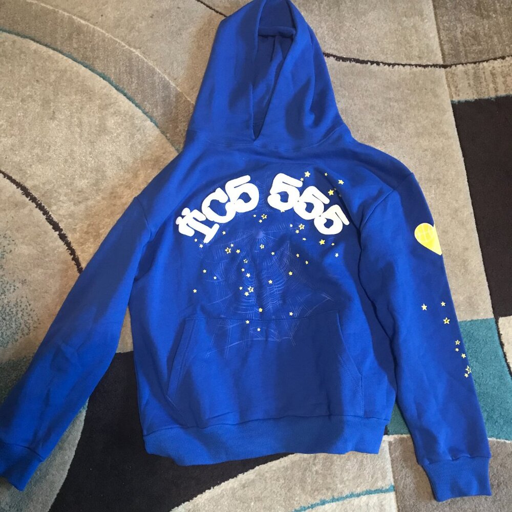 Spider Hoodie Blue TC5